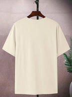 2pcs Men's Round Neck Pocket Short-Sleeve T-Shirt, Suitable for Summer Outdoor Casual Wear, Versatile Casual Knit Top, Men's Casual Pocket Design Sport T-Shirt - Apricot