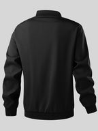 Men'S Easy Solid Color Classic Version Jacket Light And Thin Jacket, Comfortable Upper Body, New Chinese National Style Tang Suit, China-Chic, Versatile Casual Wear, Matching Coat - Black