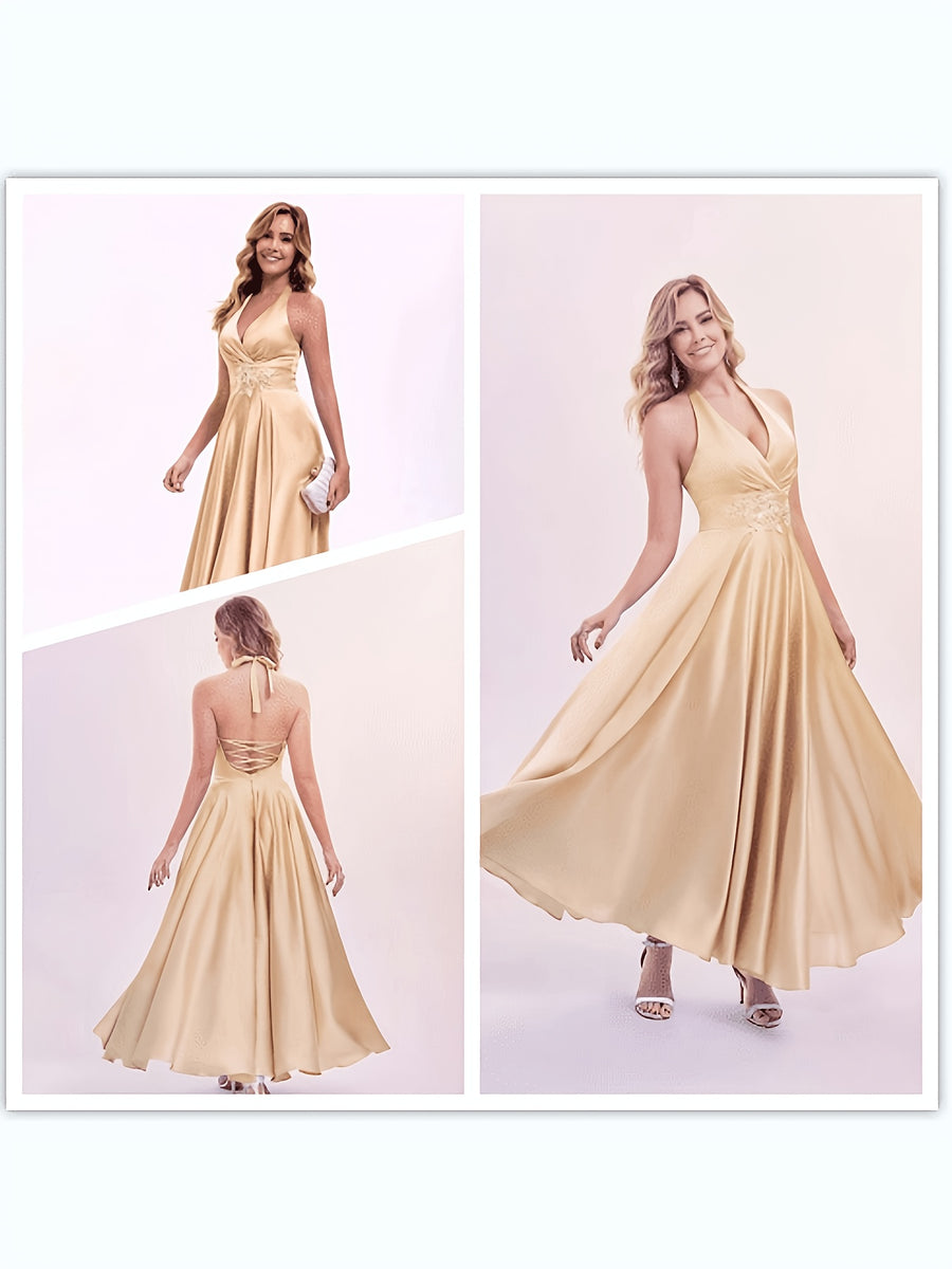 Evening Gowns, Bridesmaid Dresses, Adult Gowns, Wedding Gowns, Cocktail Dresses, Ball Gowns, Birthday Party Dresses - Apricot