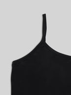 1pc Women's Mini Camisole Top with a Playful and Energetic Cat Print. Features a Cool and Edgy Vibe, Effortlessly Creating a Girly Style. Offers a Youthful and Age-reducing Effect, Adding Both Vitality and a Youthful Look. Suitable for Various Styles - Black