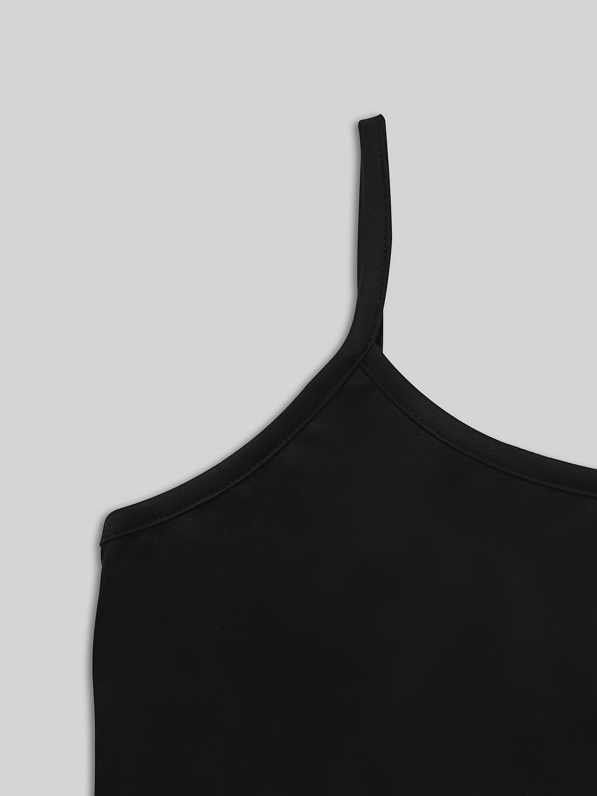 1pc Women's Mini Camisole Top with a Playful and Energetic Cat Print. Features a Cool and Edgy Vibe, Effortlessly Creating a Girly Style. Offers a Youthful and Age-reducing Effect, Adding Both Vitality and a Youthful Look. Suitable for Various Styles - Black