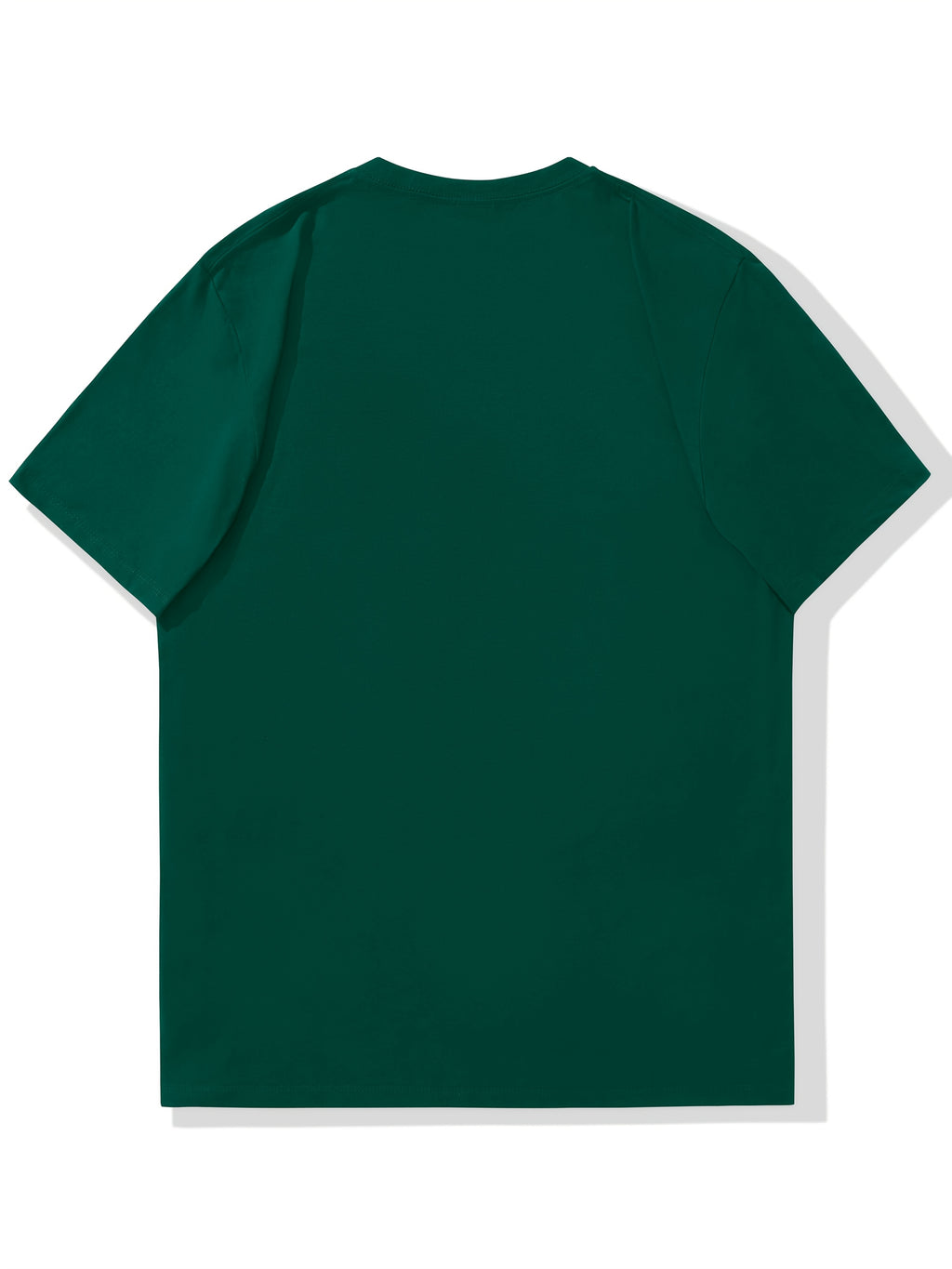 Men'S Original Parts Vintage Pattern Summer Casual Round Neck Short Sleeve T-Shirt - Dark Green