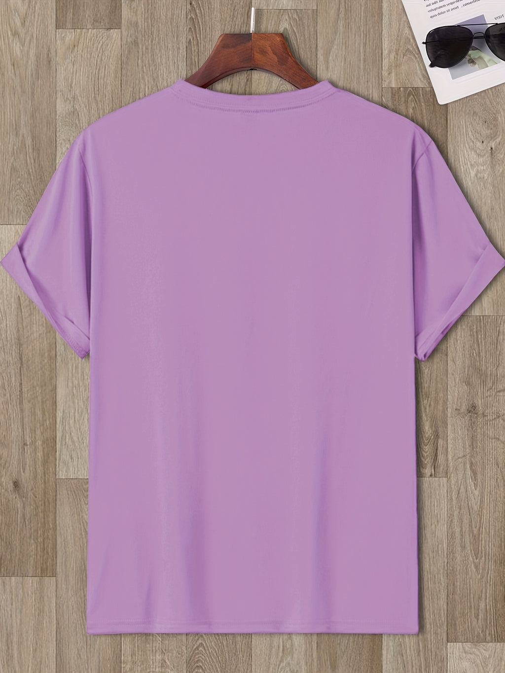 Chicago Speed 93 Fearless Men'S Round Neck T-Shirt -- Lifestyle And Performance Inspired - Purple