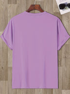 Chicago Speed 93 Fearless Men'S Round Neck T-Shirt -- Lifestyle And Performance Inspired - Purple
