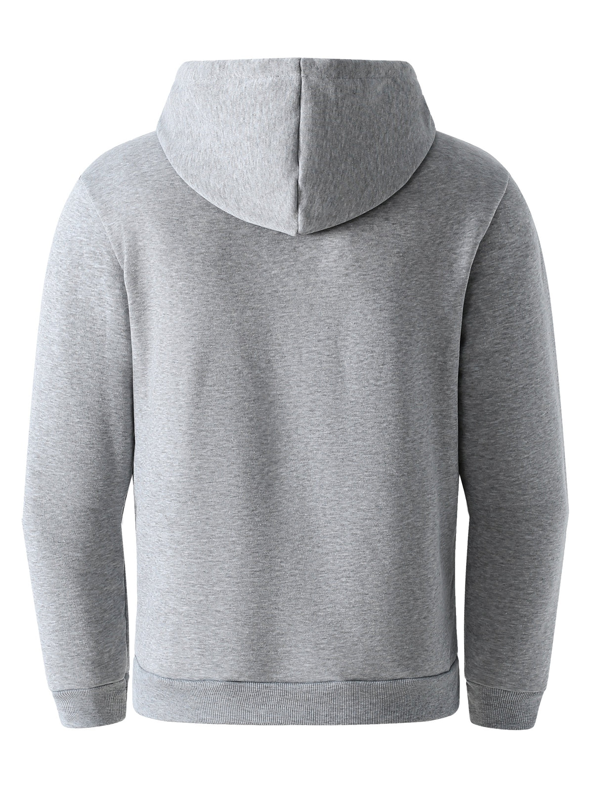 2026 Autumn Winter New Street Men'S Sweatshirt Outdoor Sports Sweatshirt Multi-Pocket Zipper Men'S Casual Print Novelty Hoodie - Light Grey