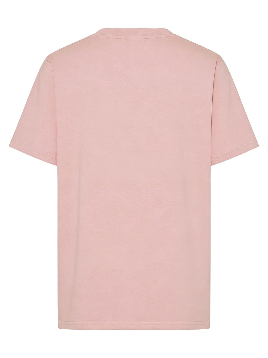 Men'S T-Shirt Short Sleeve, Coconut Letter Print, Easy Casual Style, Summer Vacation Daily Wear, Comfortable And Breathable Top - Pink