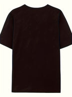 Women'S Short-Sleeved T-Shirt Loose Version Short T Summer Korean Version Plus Size Middle-Aged Woman Half-Sleeve Women'S Versatile Black Plus Plus Size Round Neck Top Printed T-Shirt Women'S Popular Slim Fit T-Shirt Thin Base Shirt Tide - Black