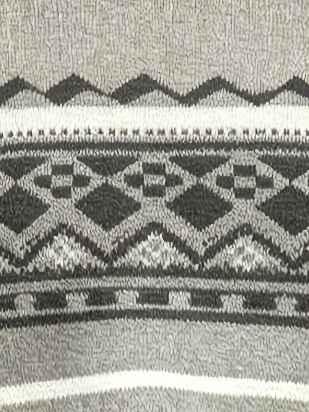 SENMEIGUO New Men's Semi High Neck Knitted Sweater with Fashionable Patterns for Autumn and Winter, Warm and Casual Base Top - Khaki
