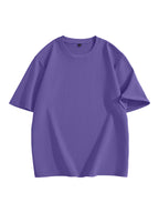 JEEP Men'S 100% Short Sleeve T-Shirt, Casual Fashion Comfort Sports Tee for Summer - Purple