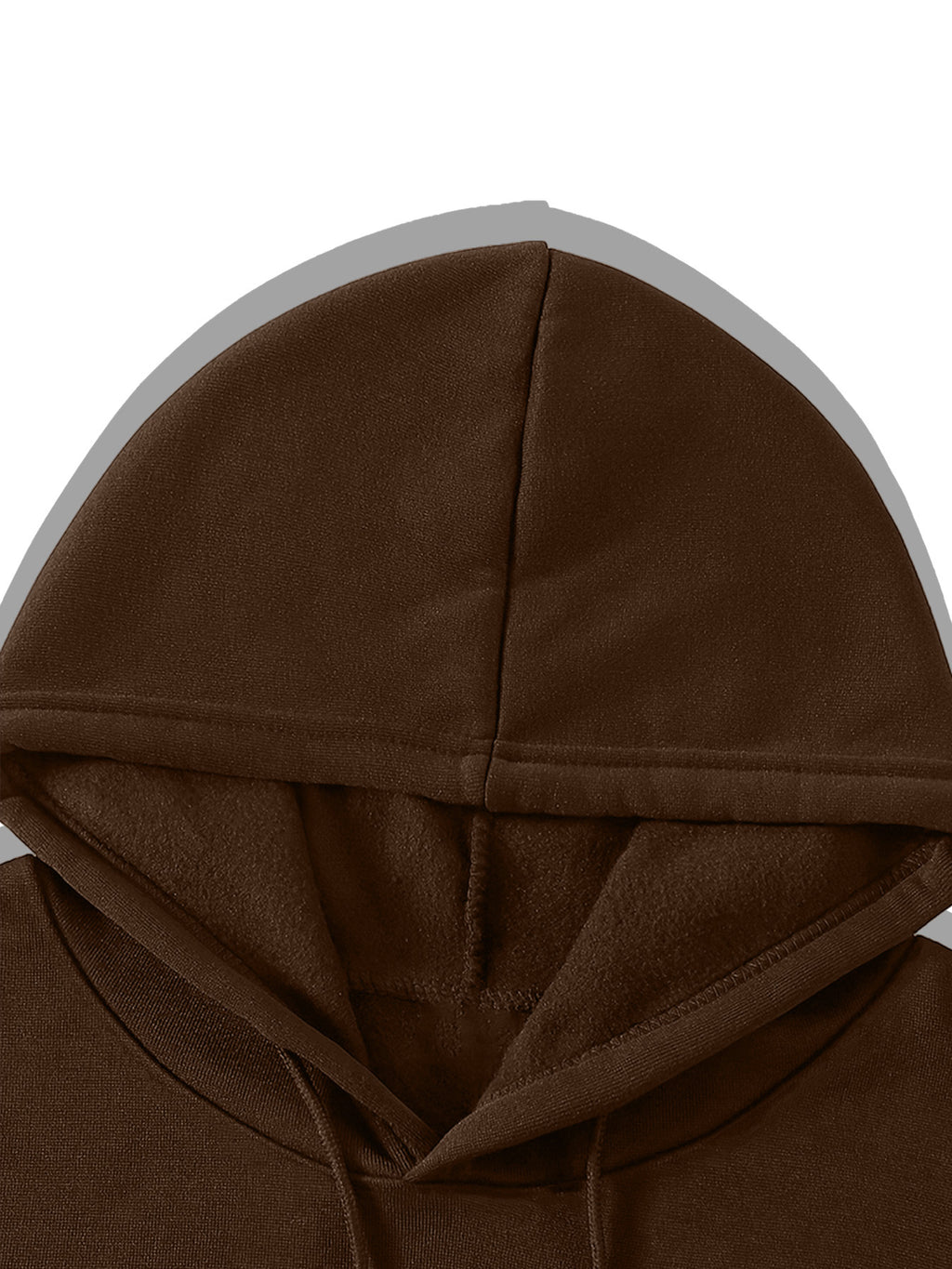 2025 New Women's American Fashion Casual Norwegian Outdoor Letter Print Hoodie with Kangaroo Pocket and Drawstring, 100% Polyester Fabric, Machine Washable, All-Season Y Sweatshirt - Coffee Brown