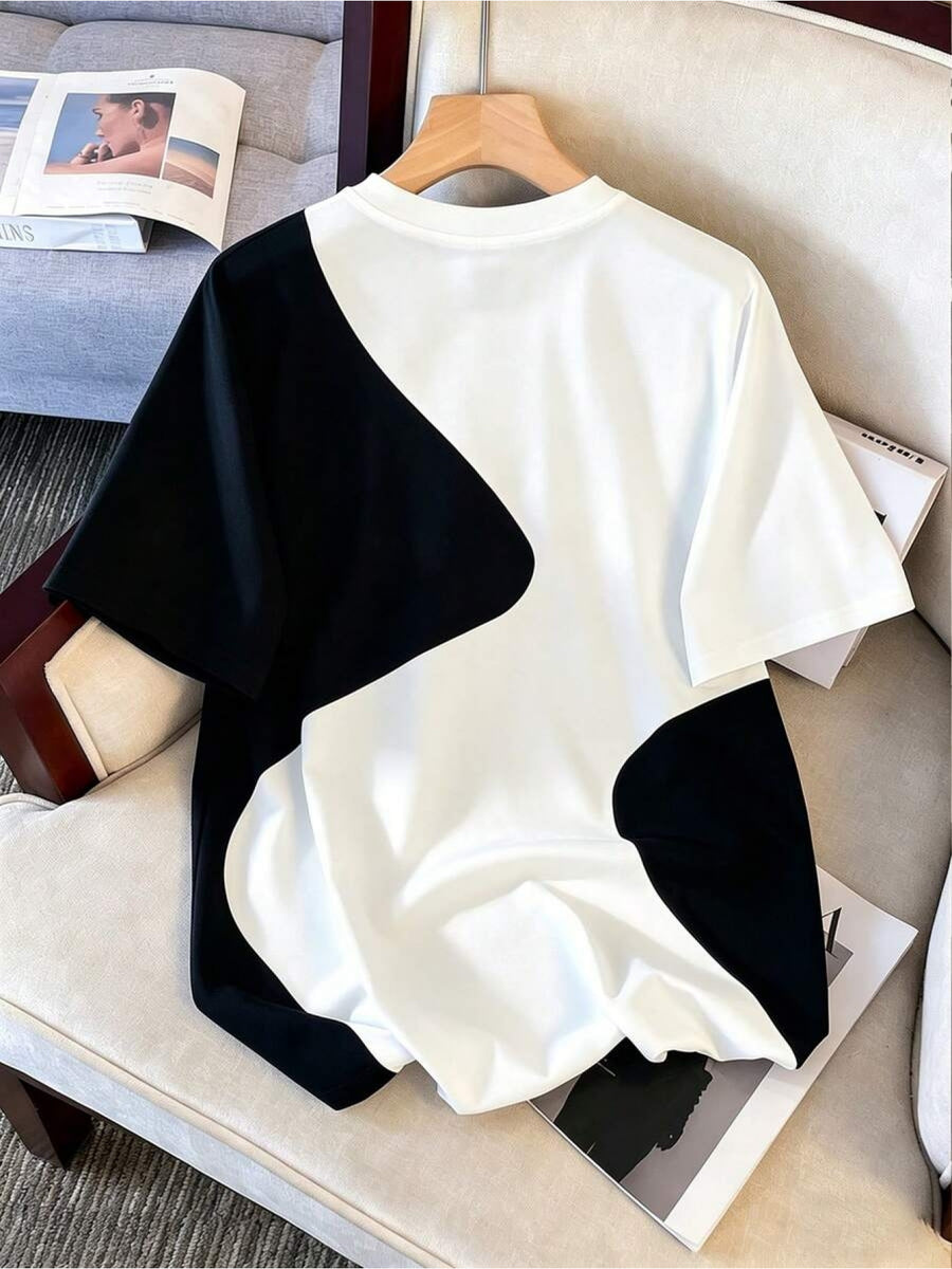 Men's Summer Fashion Casual Sporty Top with Unique Print Design - Multicolor 6