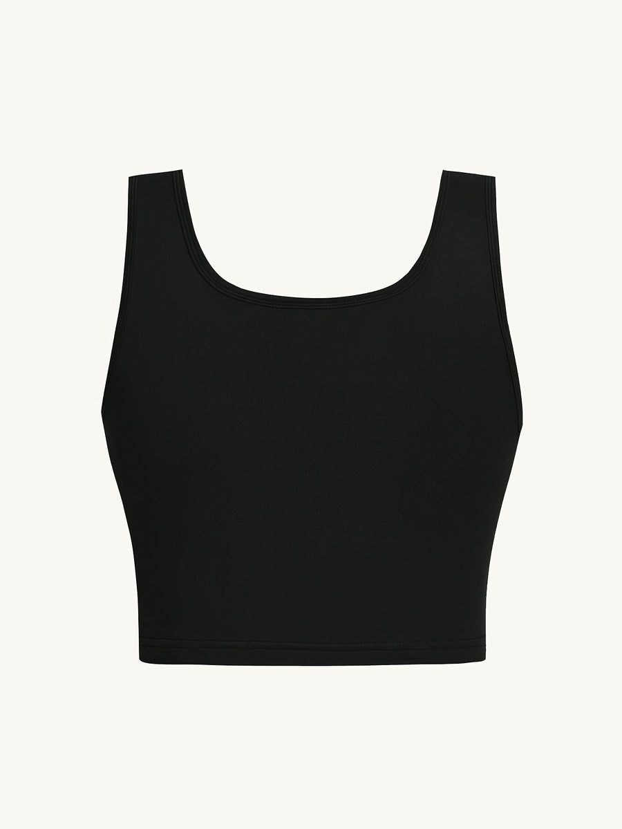 I Am More Naughty Than I Look" Letter Print Women's Beautiful and Sexy Round Neck Sleeveless Tank Top, Y2K Hot Style, Slightly Stretchy, Comfortable, Suitable for Spring and Summer, Pretty Top, Essential for Home, Outings, and Parties - Black