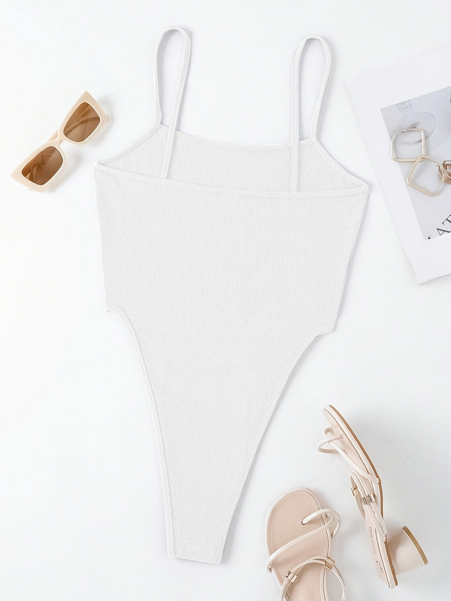 Mini Bodysuit for Women, Style - White