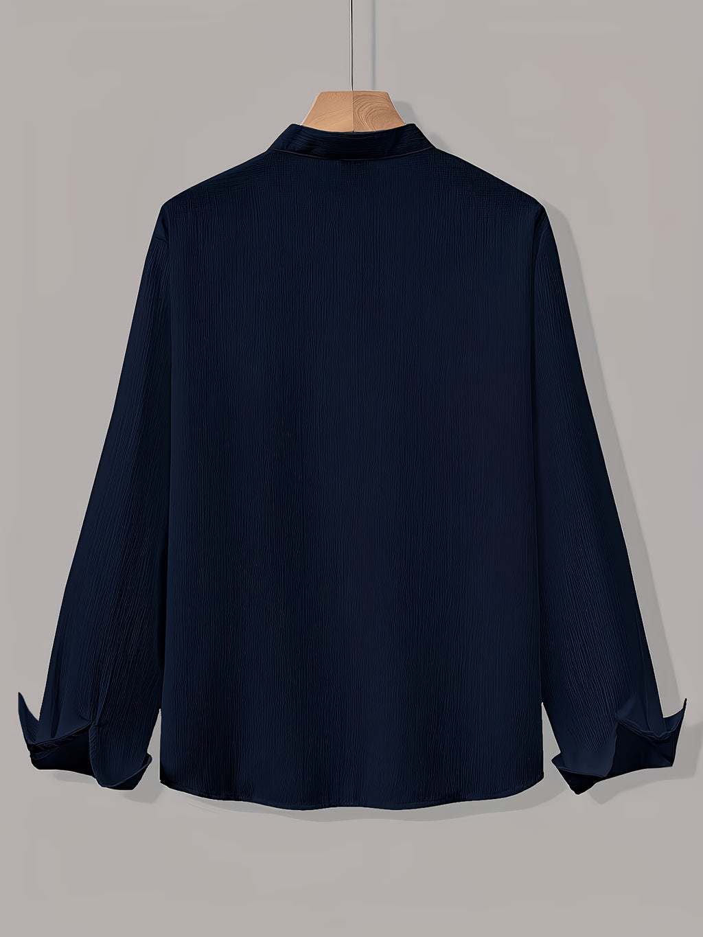 [Know And Give OBM] Men'S Henley Long Sleeve Shirt, Comfortable And Breathable Fabric, Suitable for Daily Outings, Outdoor Sports, Travel, And Vacation, Lightweight And Breathable Regular Fit with Buttoned Cuffs, Ideal for Beach, Hiking - Navy Color