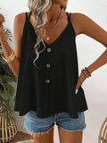 8292 Back Strap Camisole Top - Black