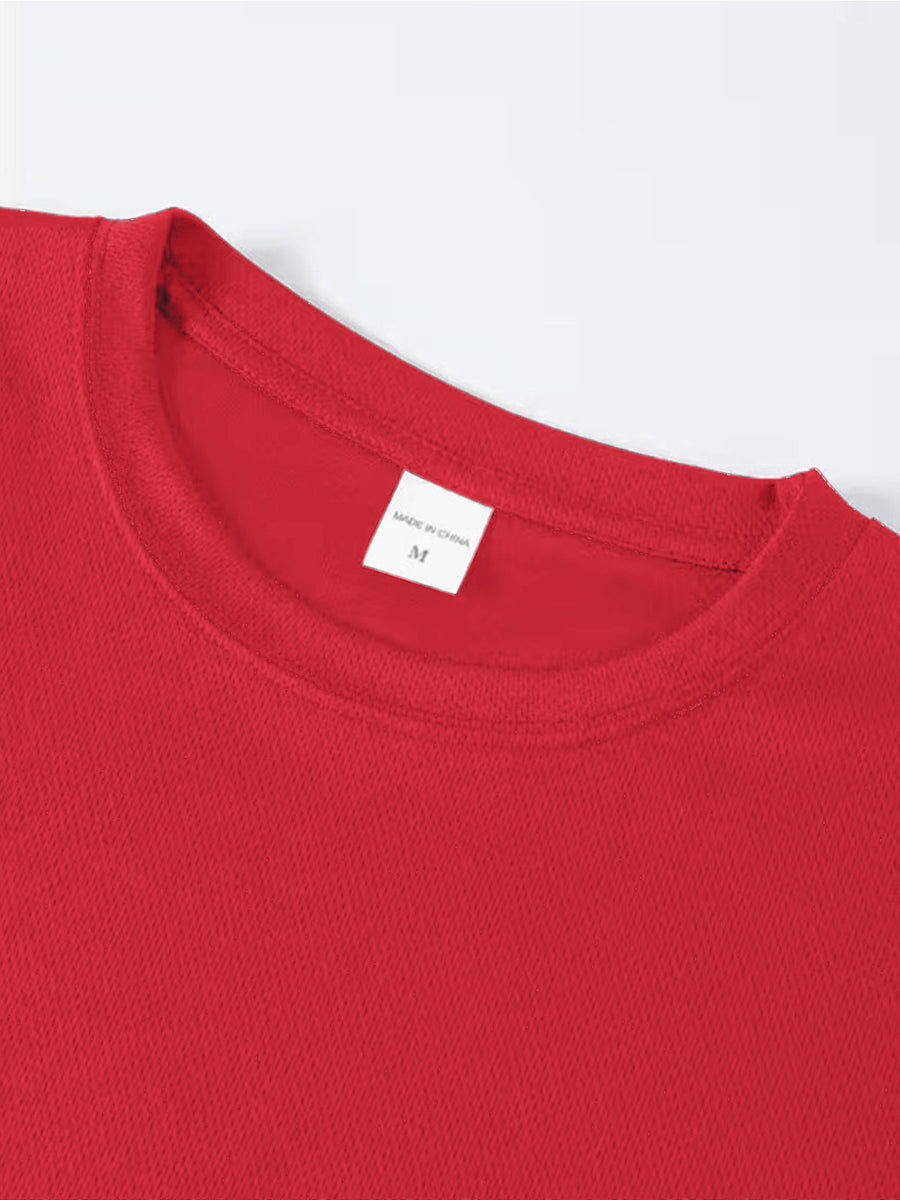 Men'S Casual Sports Short Sleeve T-Shirt with Gradient Diagonal Stripe Pattern Comfortable Breathable Quick-Drying Cool Suitable for Daily Wear Outdoor Jogging Available in 8 Colors Suitable for All Seasons - Red