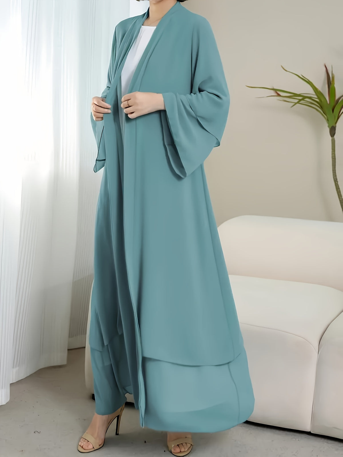 Muslim Robe - Lake Blue