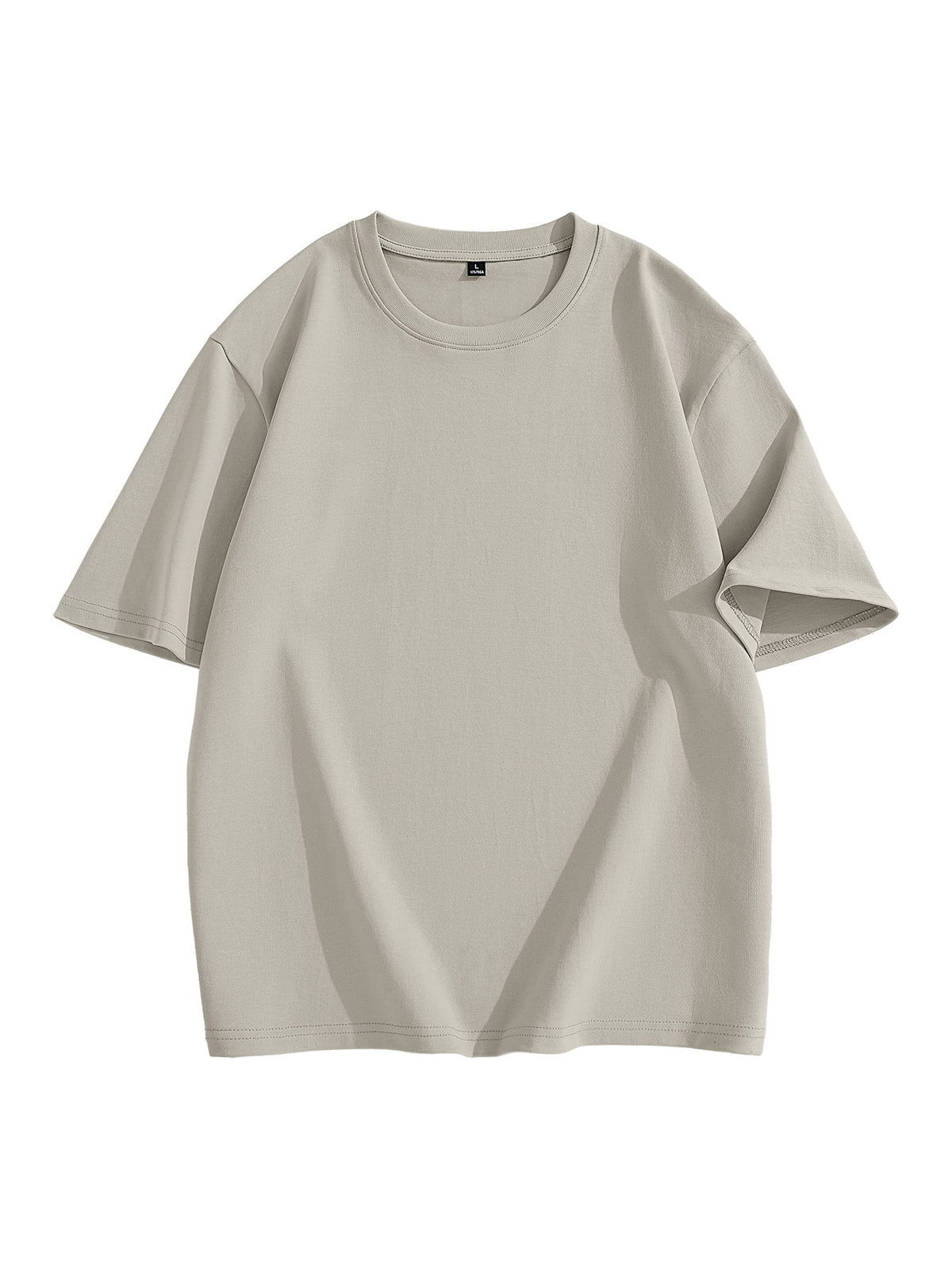 JEEP Men'S 100% Short Sleeve T-Shirt, Casual Fashion Comfort Sports Tee for Summer - 【Light Grey】