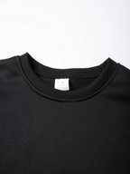 Men's Casual Style, Men's Crewneck Sweatshirt, Boston Black And Golden Property Of Print, Polyester Fiber, Suitable for Men Daily Wear And Sports Scenes - Black