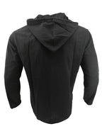 Men'S Spring And Autumn Fashion Versatile Casual Long-Sleeved Shirt, Light, Comfortable And Breathable Linen And Solid Color Shirt, New Season - Black