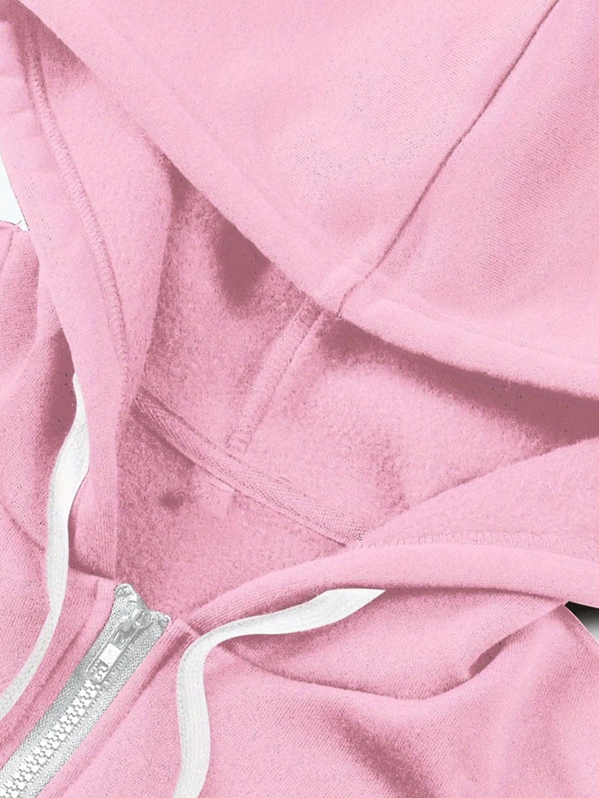 2026 Women's Hoodie DC Batman Catwoman Character Bat Logo Print Zip-Up Open Front Hooded Top Trendy Women's Jacket - Pink