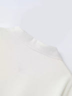 Spring And Autumn Men'S High-End Business Casual Jacket, Luxurious Texture Style, Waffle Texture Jacquard Fabric, Double-Sided Zipper Pockets, Stylish And Structured Long-Sleeve Coat, Suitable for Business Meetings, Daily Commuting, And As a Gift - White
