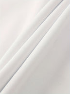 1pc Solid Color Women's Tennis Dress, Golf Casual Sports Skirt Gym Activewear - White