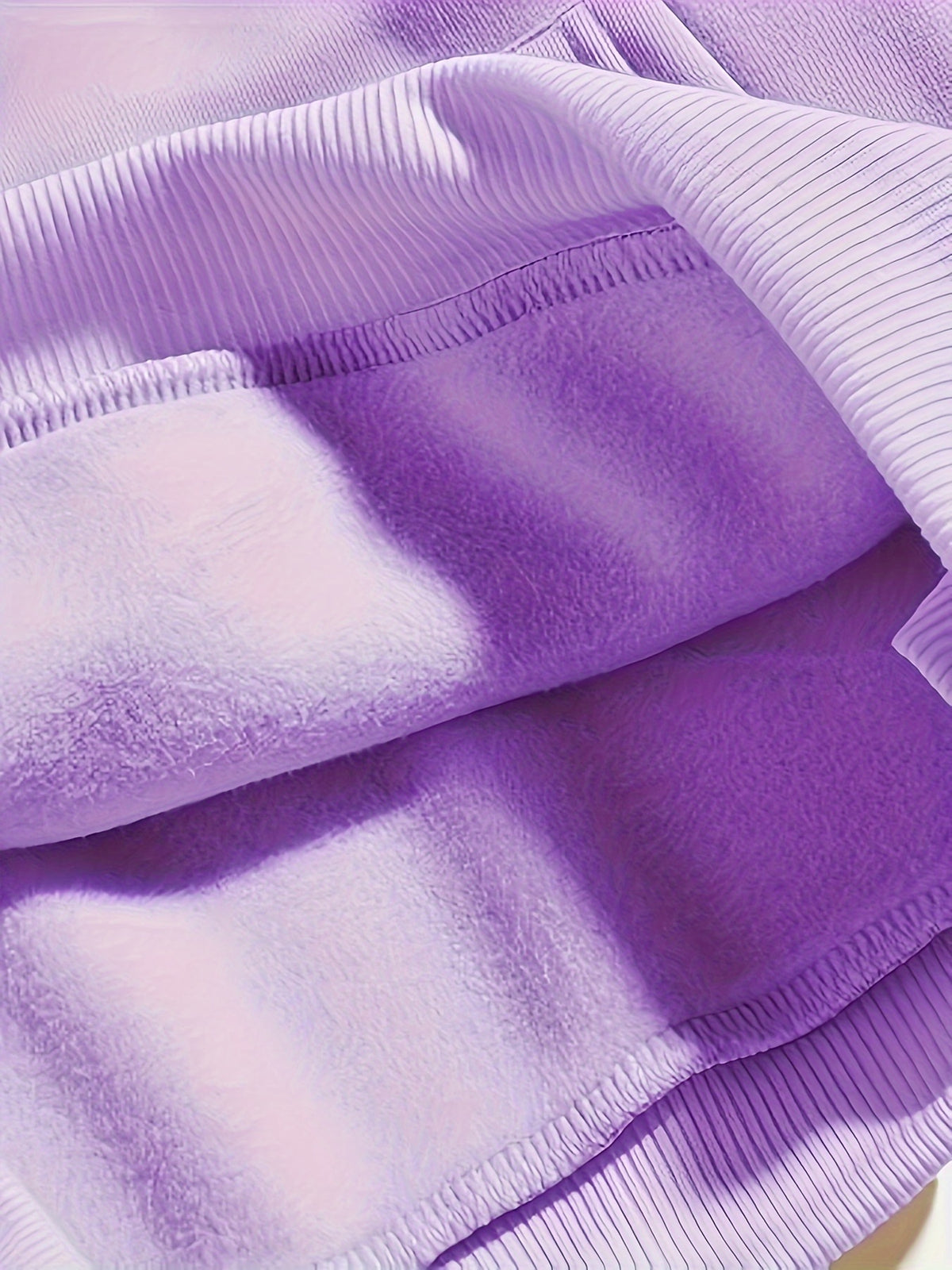 Women'S Casual Sketch Hoodie - Purple