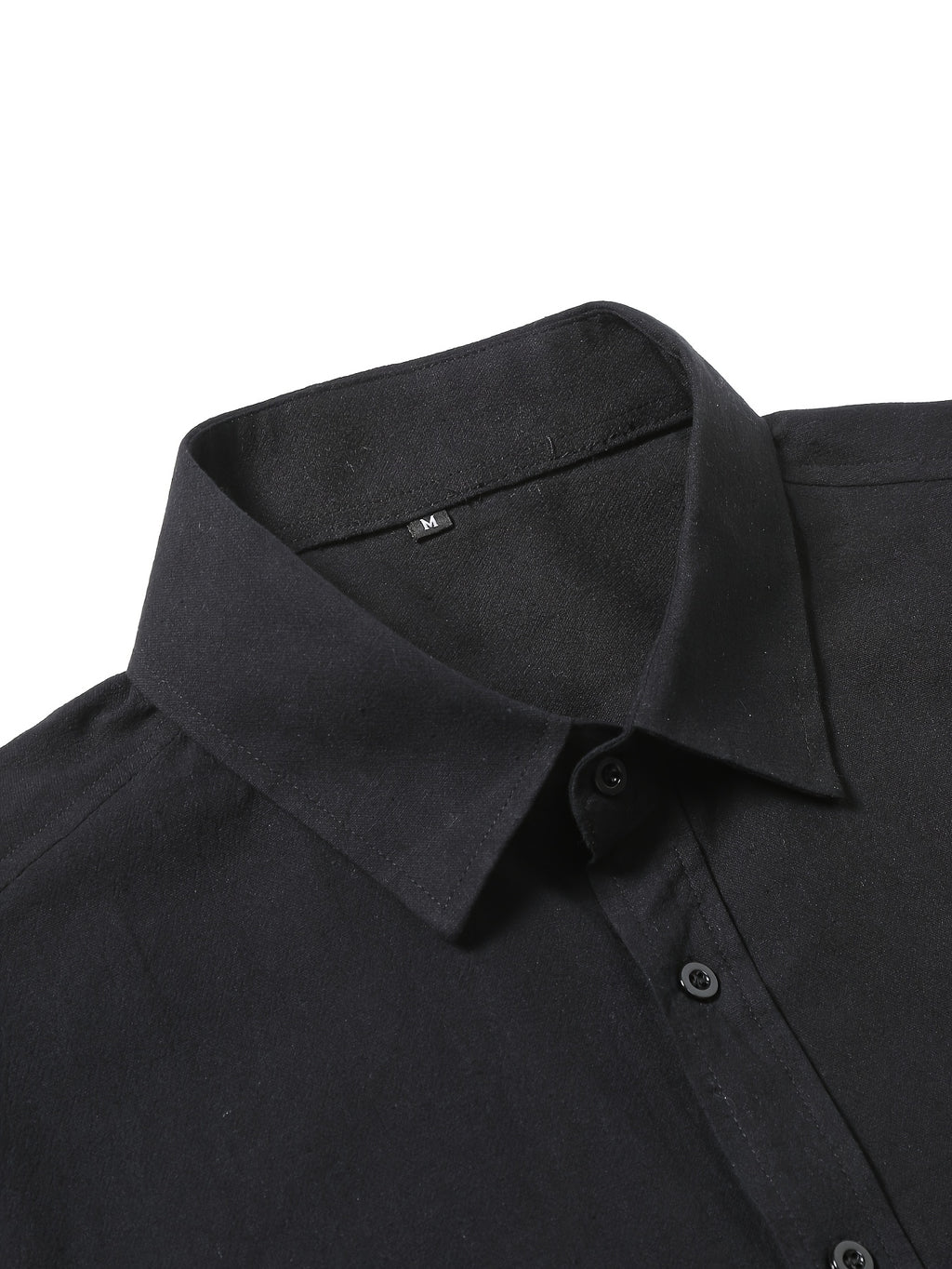 Men'S Casual Shirt - Black