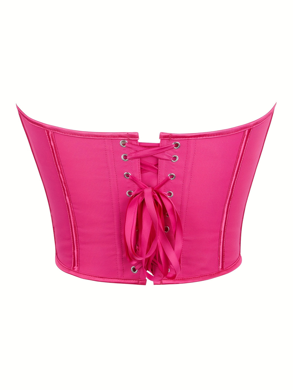 Sexy Women's Strapless Mesh Top, Breathable Double-Layer Frosted Texture, Women's Sexy Court-Style Corset Top - Mixed colors