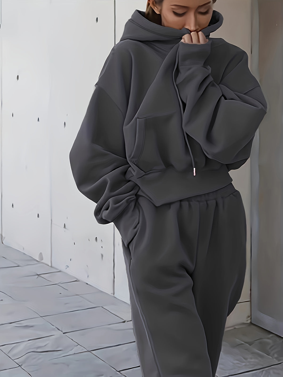 Women's Suit Set - Grey