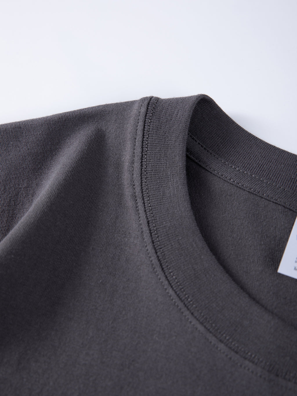Heavyweight Men's 100% Pure Cotton Crew Neck Printed T-Shirt, a Stylish and Versatile High-Quality Top, an Essential for Daily Wear, Street Jogging, and Other Casual Outfits - Grey
