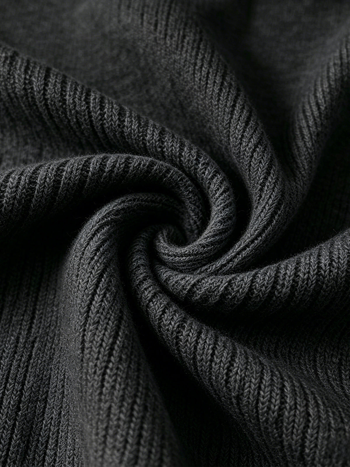 Men'S Round Neck Short Sleeve Knit Sweater English Casual Base Layer Top - Black