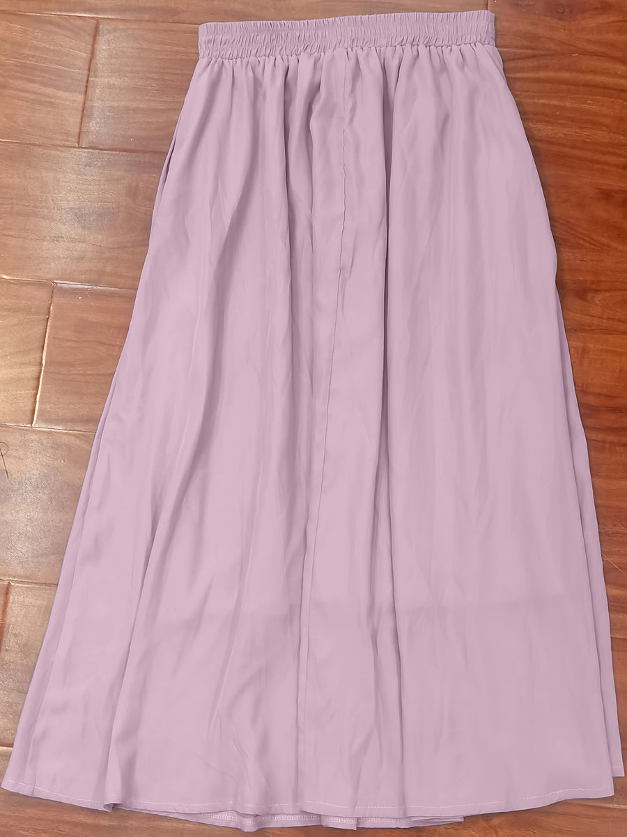 Fashion Casual Comfortable Tie-Waist Skirt - Pink