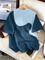 Men's Summer Fashion Casual Sporty Top with Unique Print Design - Multicolor 5