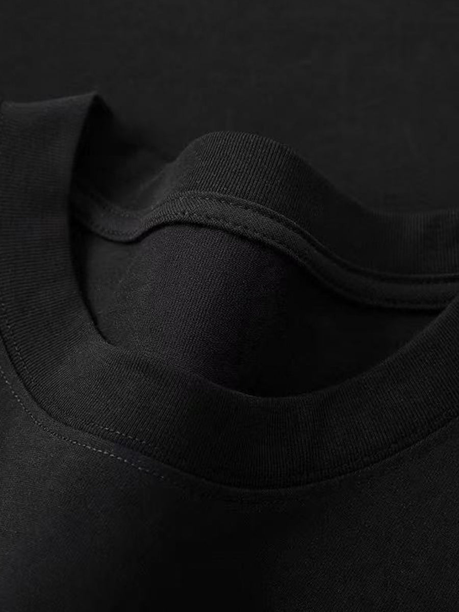 Men'S Casual Sports Two-Piece Set T-Shirt, Breathable And Sweat-Absorbing Short Sleeves, Available in Multiple Colors for a Cool Summer Outfit, Sweat-Resistant - Combination Color 1