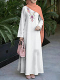 New Muslim Women's Fashion Arrival: Women's Dress, Classic Loose Fit, Middle Eastern Traditional Robe, Elegant Muslim Long Dress, Long Abaya. Restoring the Essence of the Middle Eastern Traditional Robe, This Is a Noble and Elegant Long Dress - Mixed colors