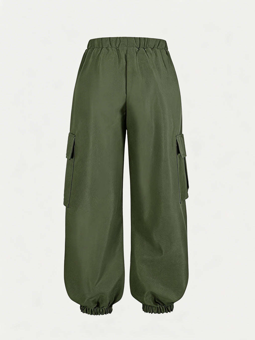 New Arrival - Women's Cargo Pants Sold Individually, Cute and Fun Heart Print Work Pants with Multiple Pockets, Cargo Pants Style, Long Pants for Fashionable Aged 18-25, Machine Washable, Durable Fabric - Suitable for Spring and Summer - fern green