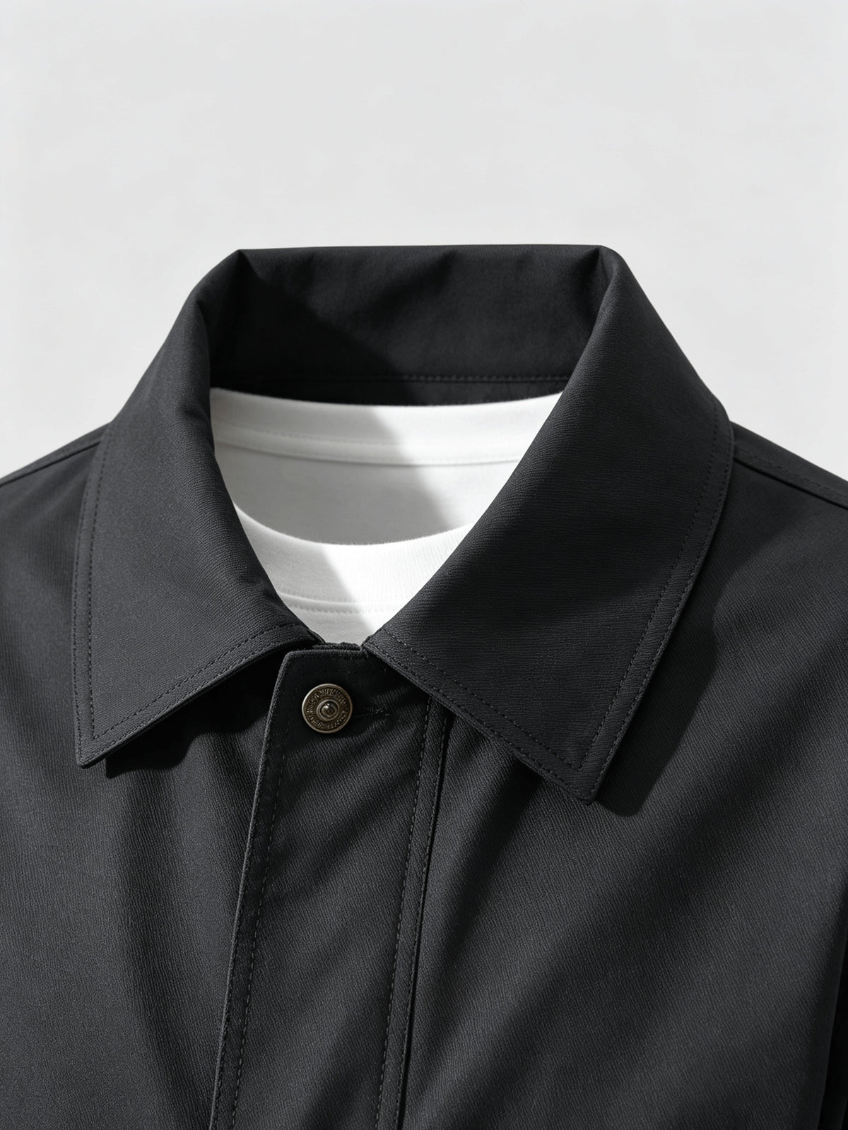 Men'S Jacket Unisex Fashion Street Jacket, Styling: This Jacket Is Suitable for Spring, Autumn, And Winter, Multi-Pocket Casual Jacket. Simply Pair with Faux Denim And Basic T-Shirt for Casual Look - Black