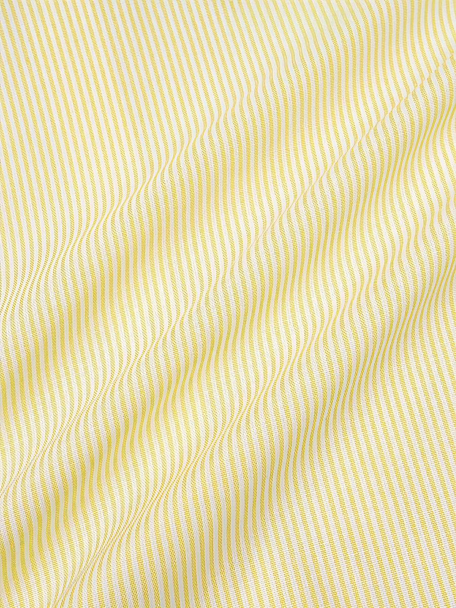 Hong Kong Style Casual Lazy Vertical Striped Cartoon Fun Gift Little Pony Pattern Long Sleeve Shirt Thin Versatile Blouse Men'S Fine Striped Shirt - Red Hat Little Horse Yellow