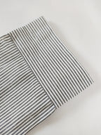 Spring/Autumn Thin All-Match Basic Letter Print Multi-Color Optional Long Sleeve Thin Striped Casual Outerwear Shirt - Grey