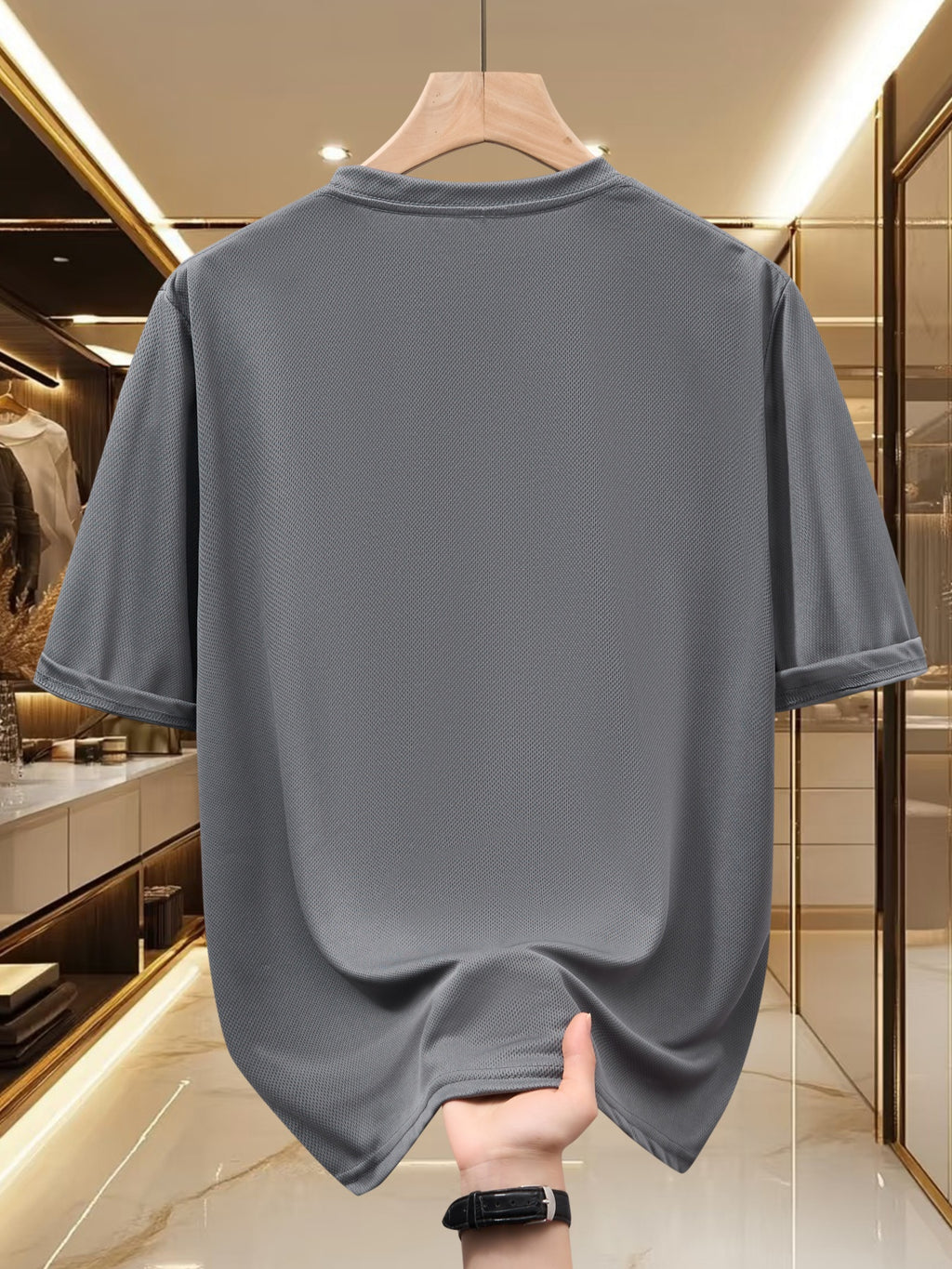 Multi-color ENGLAND Football Style Men's T-Shirt, Crew Neck Printed Casual Style, Lightweight and Breathable for Daily Sports, Versatile, Sizes S-XXXL - Grey