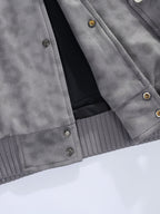 Spring/Autumn Fashion Heavyweight Casual Jacket Outerwear - Grey
