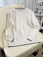 Women's Casual Colorful Button-front Cardigan with Soft Long Sleeves, Round Neck, Light-weight Fashion Candy-colored Dot Pattern, Casual and Elegant Garment | Stretch Fabric Cardigan Suitable for Casual Attire - Mixed colors