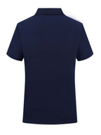 PARIS Pattern Print - Premium Men'S Classic Fashion Sport Casual Solid Color Short Sleeve Polo Shirt, Stylish And Breathable, Quick-Dry And Moisture-Wicking, Soft And Skin-Friendly, Multifunctional Polo Shirt Designed for Men - Navy Color