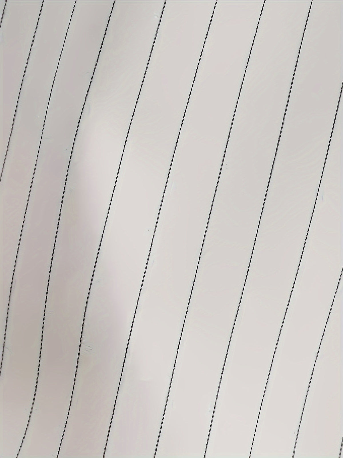 Men's Summer Striped Short-Sleeve Shirt, Loose Fit, Thin Spring/Autumn Casual Premium Shirt, Read-to-Wear Wrinkle-Free 2024 Short Top - White