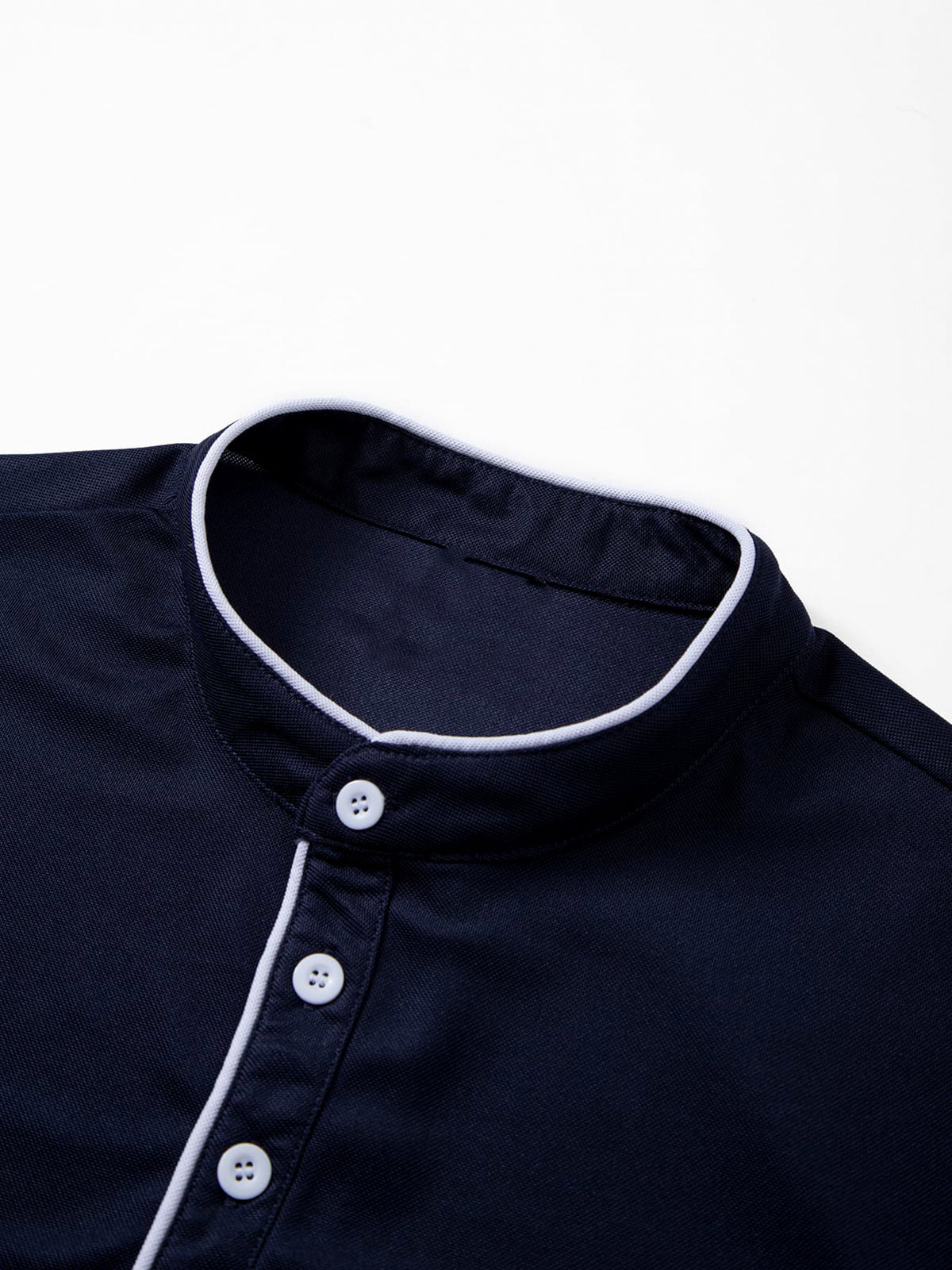 2-Pc Men'S Summer Short-Sleeve Polo Shirts, Multi-Pc T-Shirts Knit Breathable Quick-Dry, Solid Color Regular Fit Anti-Pilling, Polo Collar with Buttons, Outdoor Sports Golf - Navy Blue+Brown