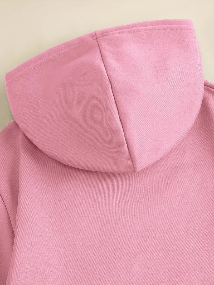 [Villa Joy Water OBM] 6pcs Set Solid Color Basic Hooded Sweatshirt Set Unisex Multi-Color Loose Pullover with Kangaroo Pocket Basic Style Autumn Winter Hoodie Combination - Royal Blue + Apricot + Pink + Light Gray + Red + Light Green
