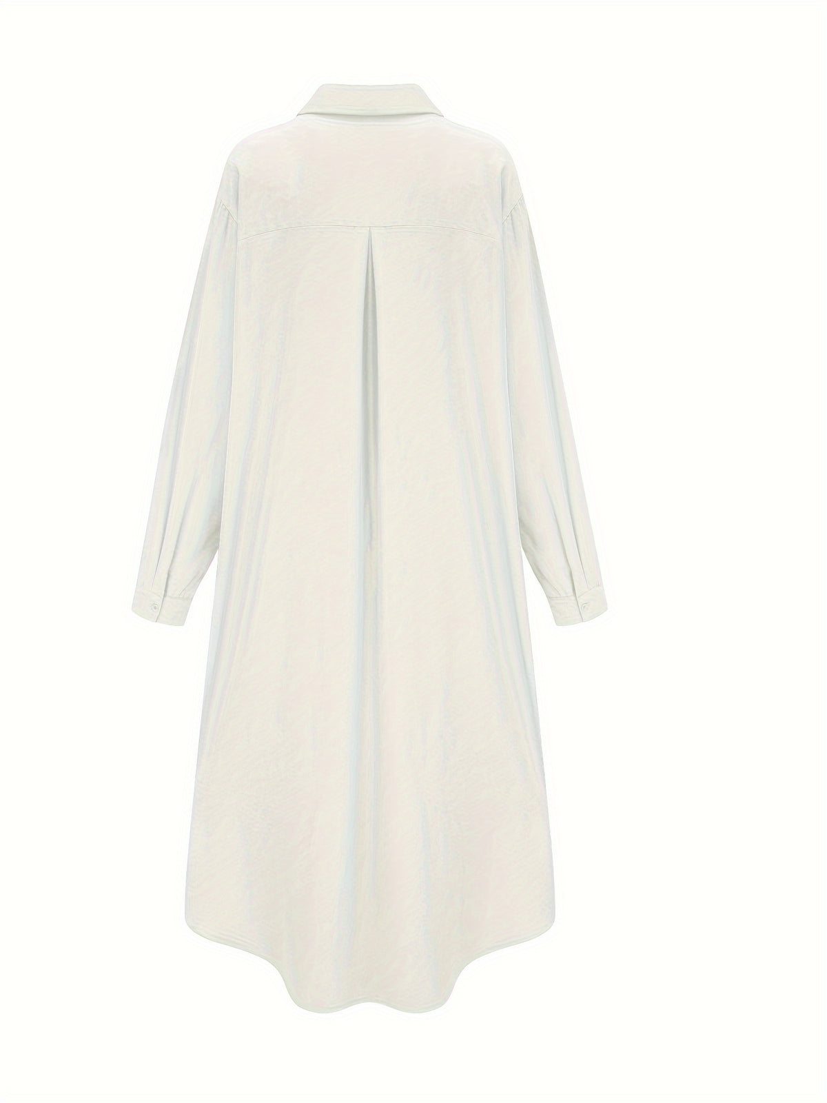 Stylish Women'S Clothing, Multi-Style Shirts, Long Tops - White