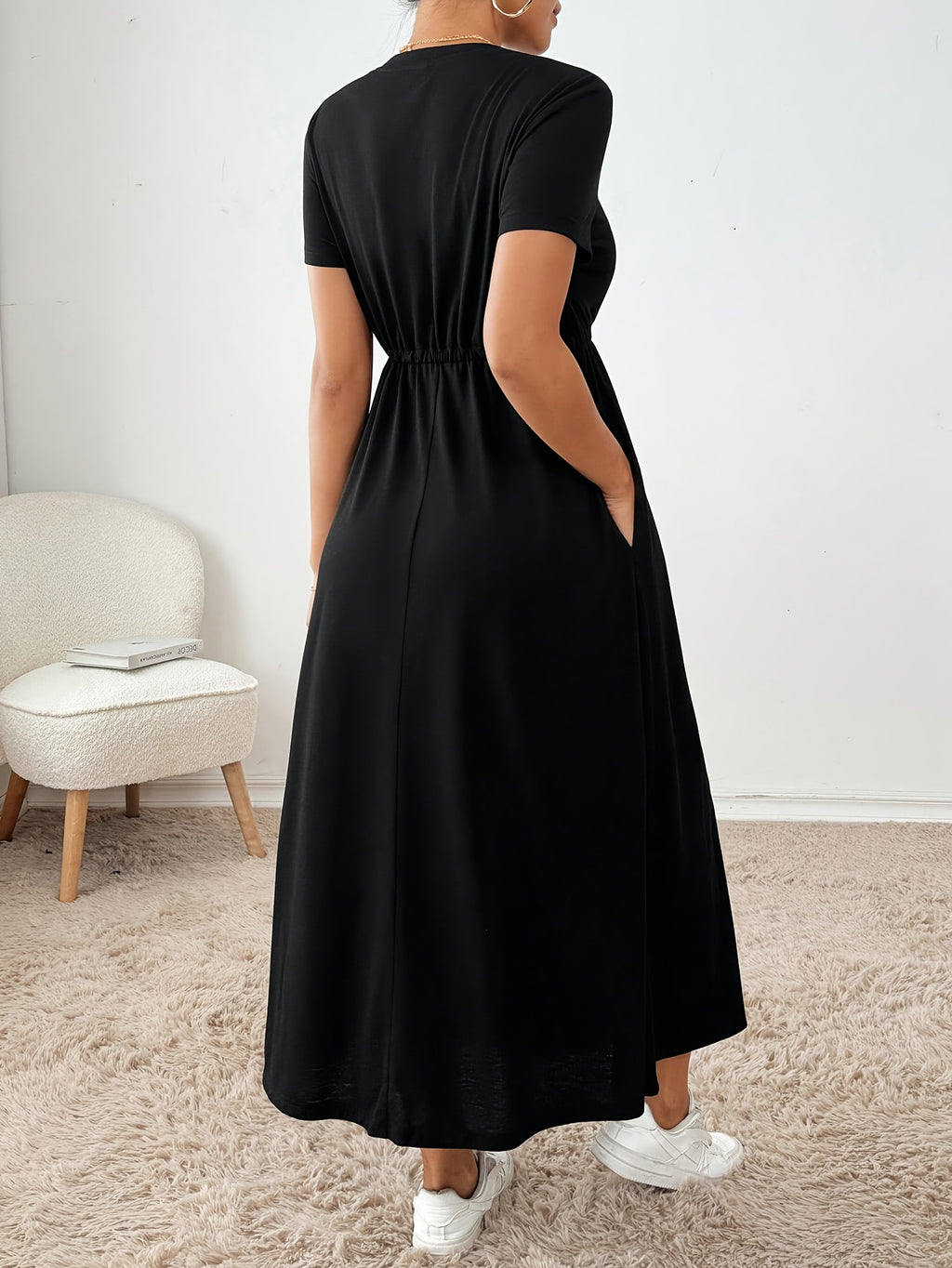 Women's Fashion Dress - Black